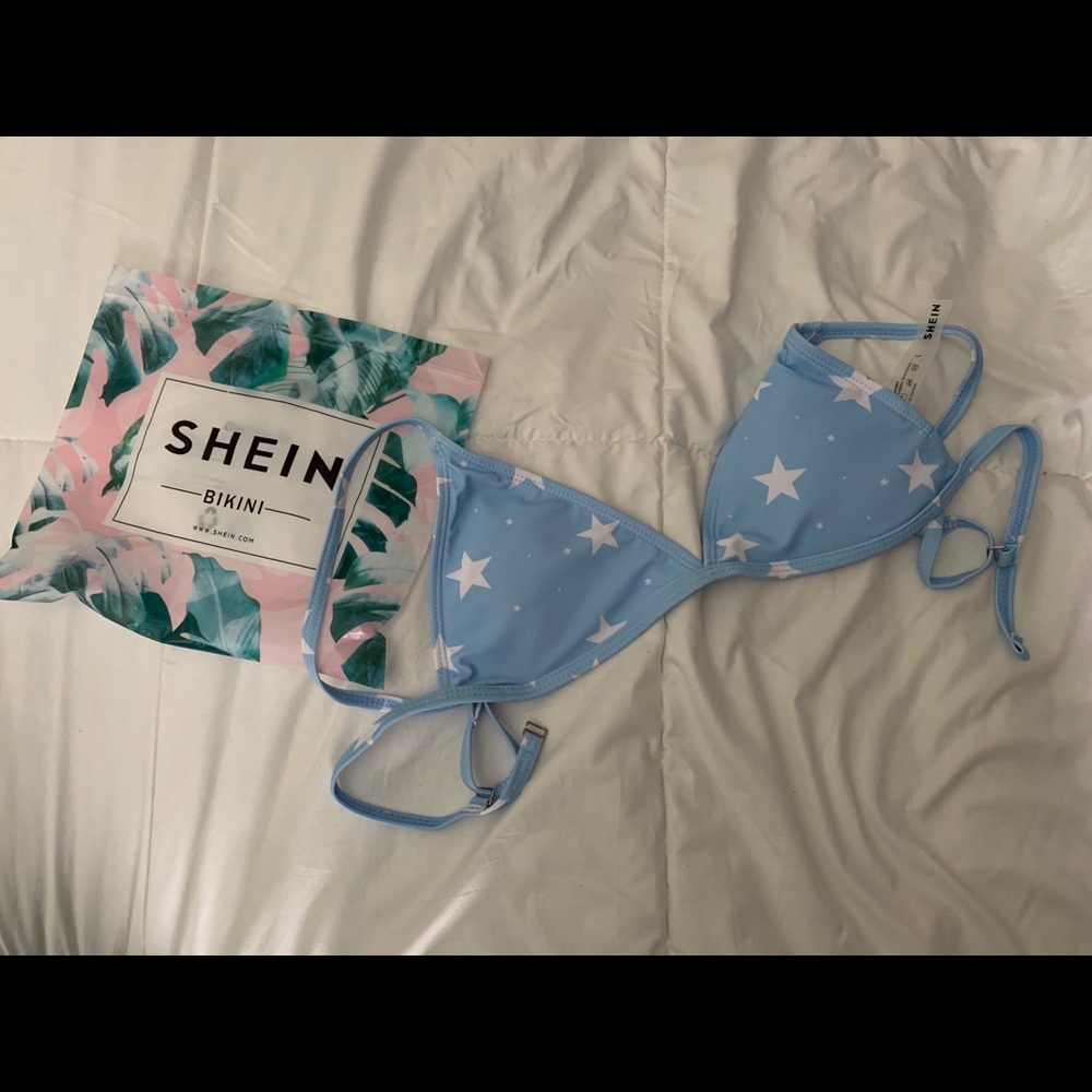 SHEIN Star bikini top size L
